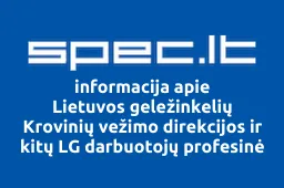 Lietuvos geležinkelių Krovinių vežimo direkcijos ir kitų LG darbuotojų profesinė sąjunga | spec.lt