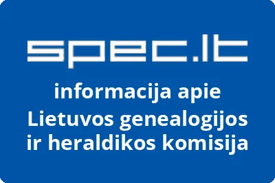 LIETUVOS GENEALOGIJOS IR HERALDIKOS KOMISIJA