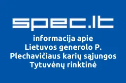 Lietuvos generolo P. Plechavičiaus karių sąjungos Tytuvėnų rinktinė iliustracija