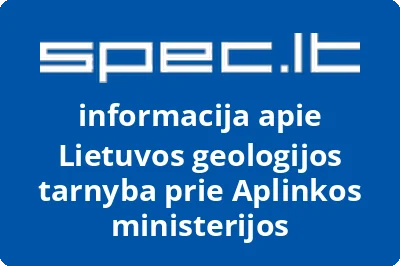 Lietuvos geologijos tarnyba prie Aplinkos ministerijos