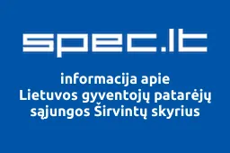 Lietuvos gyventojų patarėjų sąjungos Širvintų skyrius | spec.lt