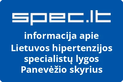 Lietuvos hipertenzijos specialistų lygos Panevėžio skyrius