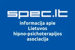 Lietuvos hipno-psichoterapijos asociacija | spec.lt