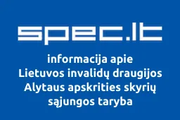 Lietuvos invalidų draugijos Alytaus apskrities skyrių sąjungos taryba