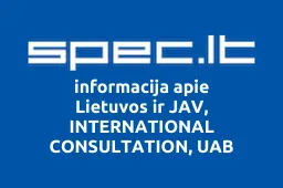 Lietuvos ir JAV, INTERNATIONAL CONSULTATION, UAB iliustracija