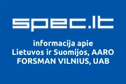 Lietuvos ir Suomijos, AARO FORSMAN VILNIUS, UAB iliustracija