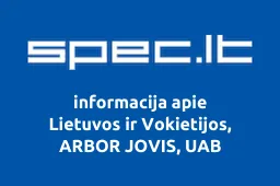 Lietuvos ir Vokietijos, ARBOR JOVIS, UAB
