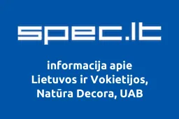 Lietuvos ir Vokietijos, Natūra Decora, UAB