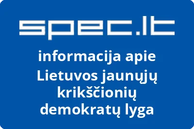 Lietuvos jaunųjų krikščionių demokratų lyga