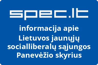 Lietuvos jaunųjų socialliberalų sąjungos Panevėžio skyrius