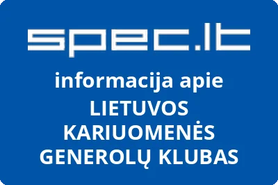 LIETUVOS KARIUOMENĖS GENEROLŲ KLUBAS