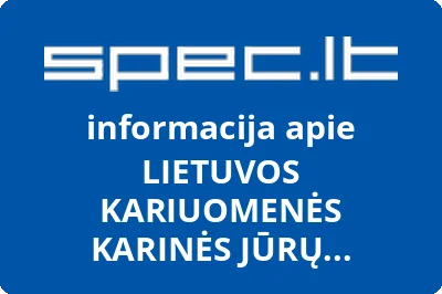 LIETUVOS KARIUOMENĖS KARINĖS JŪRŲ PAJĖGOS