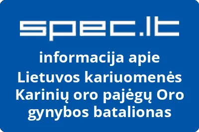 Lietuvos kariuomenės Karinių oro pajėgų Oro gynybos batalionas