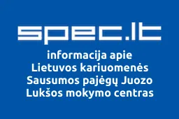 Lietuvos kariuomenės Sausumos pajėgų Juozo Lukšos mokymo centras | spec.lt