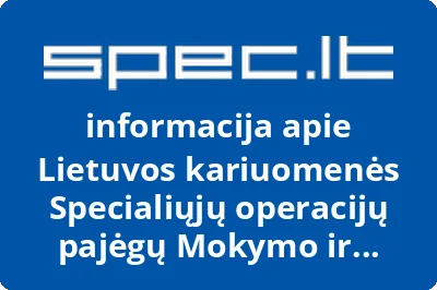 Lietuvos kariuomenės Specialiųjų operacijų pajėgų Mokymo ir kovinės paramos centras