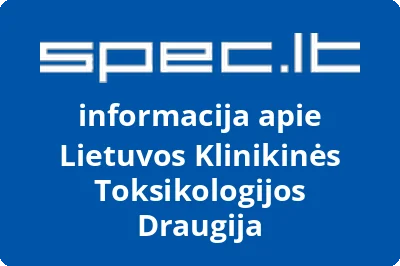 Lietuvos klinikinės toksikologijos draugija