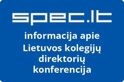 Lietuvos kolegijų direktorių konferencija