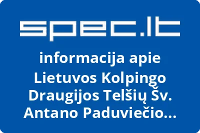 Lietuvos Kolpingo draugijos Telšių Šv. Antano Paduviečio Kolpingo šeima