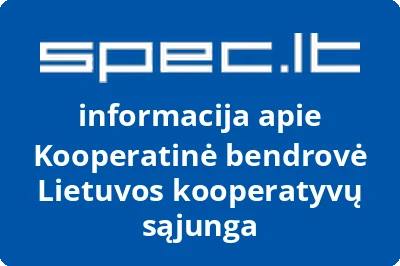 Lietuvos kooperatyvų sąjunga, KB