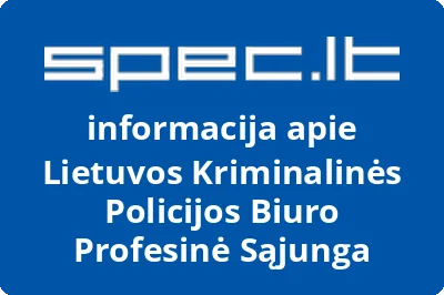 Lietuvos Kriminalinės Policijos Biuro Profesinė Sąjunga