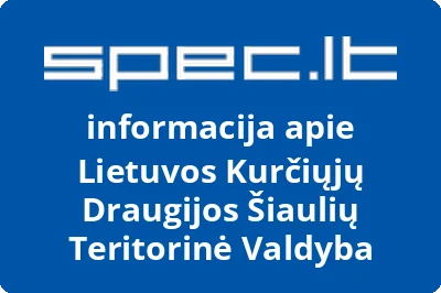 Lietuvos Kurčiųjų Draugijos Šiaulių Teritorinė Valdyba