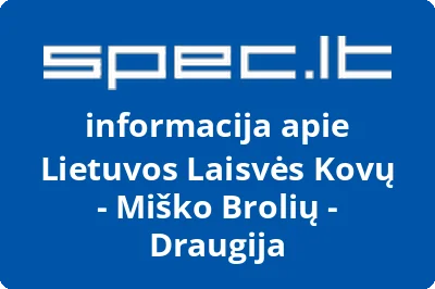 Lietuvos laisvės kovųMiško broliųdraugija