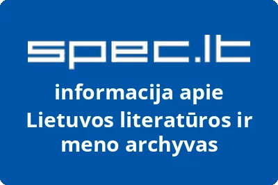 Lietuvos literatūros ir meno archyvas