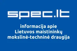 Lietuvos maistininkų mokslinė-techninė draugija | spec.lt