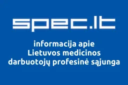 Lietuvos medicinos darbuotojų profesinė sąjunga | spec.lt