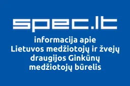 Lietuvos medžiotojų ir žvejų draugijos Ginkūnų medžiotojų būrelis | spec.lt