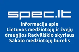 Lietuvos medžiotojų ir žvejų draugijos Radviliškio skyriaus Sakalo medžiotojų būrelis iliustracija