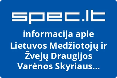 Lietuvos medžiotojų ir žvejų draugijos Varėnos skyriaus medžiotojų būrelis Kadagys