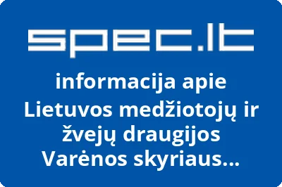 Lietuvos medžiotojų ir žvejų draugijos Varėnos skyriaus medžiotojų būrelis Ūla | spec.lt