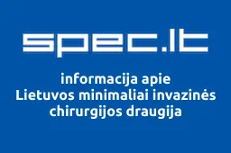 Lietuvos minimaliai invazinės chirurgijos draugija iliustracija