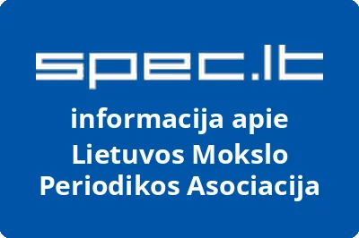 LIETUVOS MOKSLO PERIODIKOS ASOCIACIJA