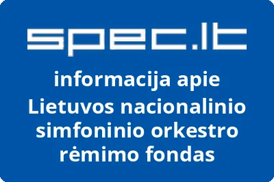 Lietuvos nacionalinio simfoninio orkestro rėmimo fondas