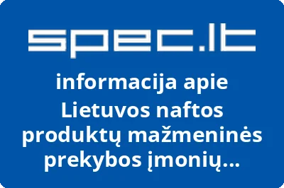 Lietuvos naftos produktų prekybos įmonių asociacija