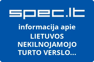 LIETUVOS NEKILNOJAMOJO TURTO VERSLO ASOCIACIJA