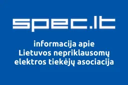 Lietuvos nepriklausomų elektros tiekėjų asociacija | spec.lt