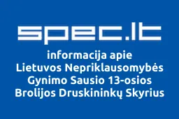 Lietuvos Nepriklausomybės Gynimo Sausio 13-osios Brolijos Druskininkų Skyrius | spec.lt