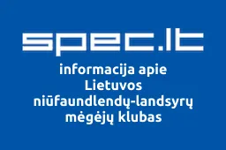 Lietuvos niūfaundlendų-landsyrų mėgėjų klubas iliustracija