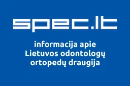 Lietuvos odontologų ortopedų draugija | spec.lt