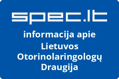 Lietuvos otorinolaringologų draugija