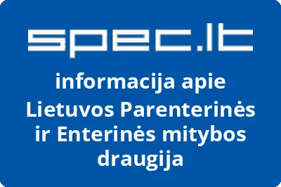 Lietuvos Parenterinės ir Enterinės mitybos draugija