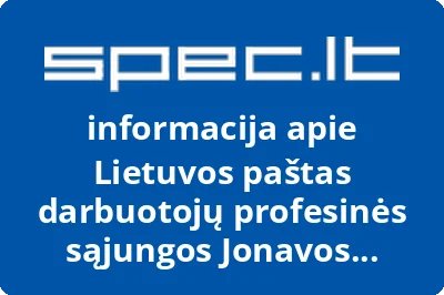 Lietuvos paštas darbuotojų profesinės sąjungos Jonavos filialas, AB