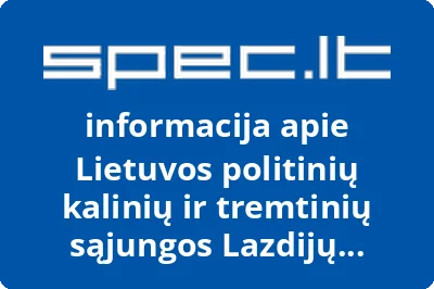 Lietuvos politinių kalinių ir tremtinių sąjungos Lazdijų filialas