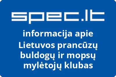 Lietuvos prancūzų buldogų ir mopsų mylėtojų klubas