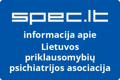 Lietuvos priklausomybių psichiatrijos asociacija
