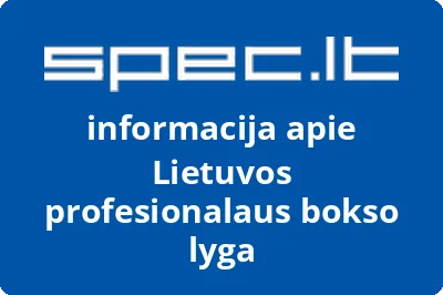 Lietuvos profesionalaus bokso lyga