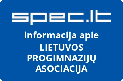 LIETUVOS PROGIMNAZIJŲ ASOCIACIJA